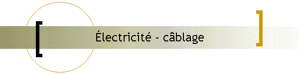 lectricit - cblage