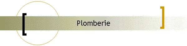 Plomberie